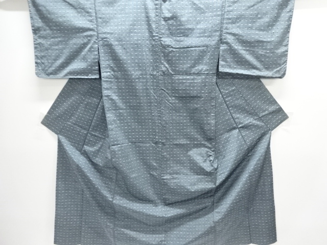 Japanese Kimono / Tsumugi Omeshi Silk